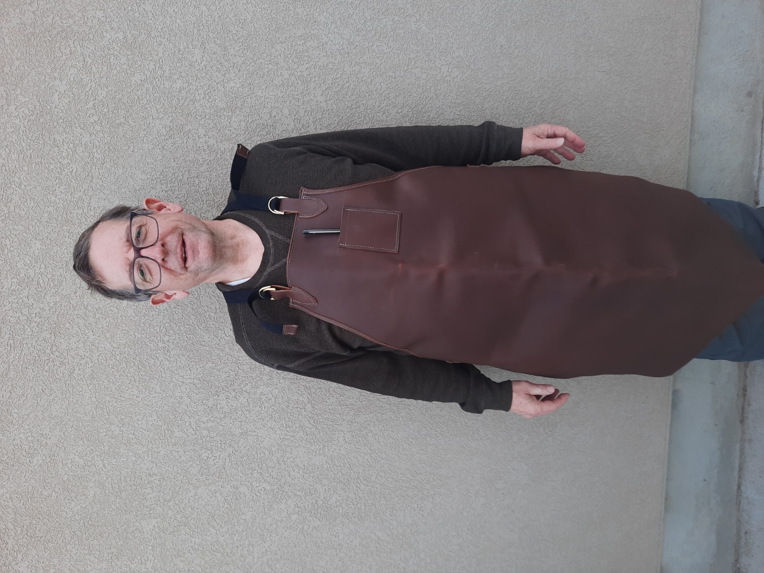 shop apron worn photo