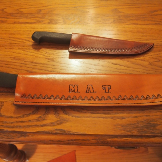 leather knife sheath