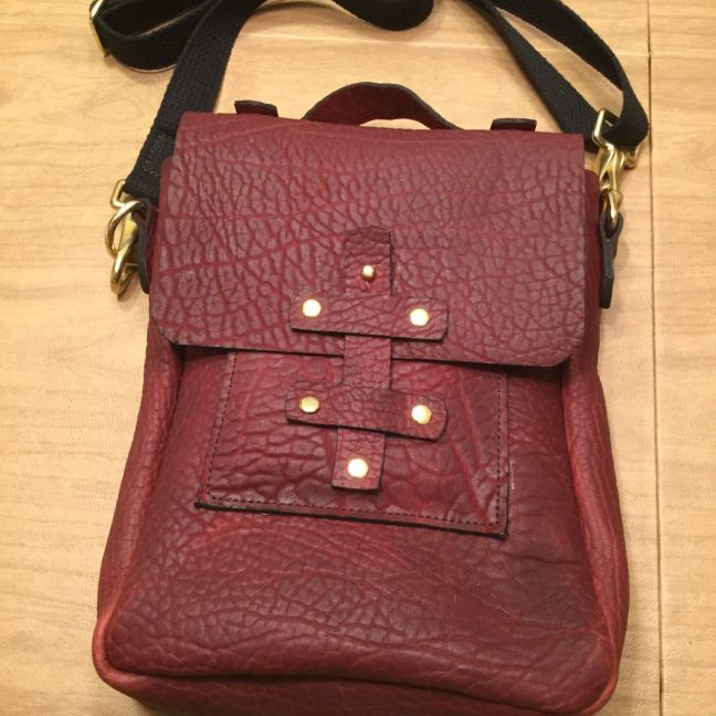 Bison Leather Bag