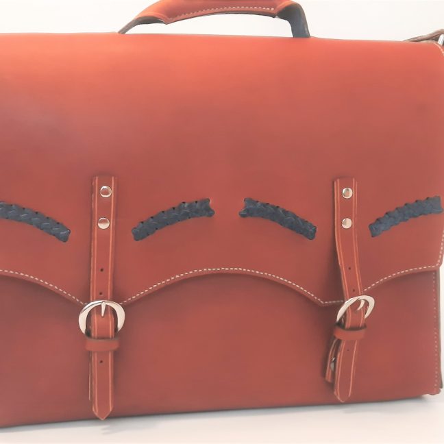 leather briefcase