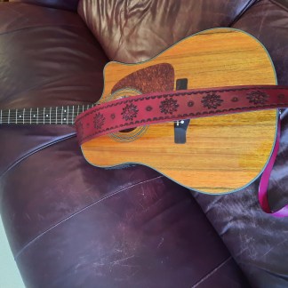 leather guitar strap